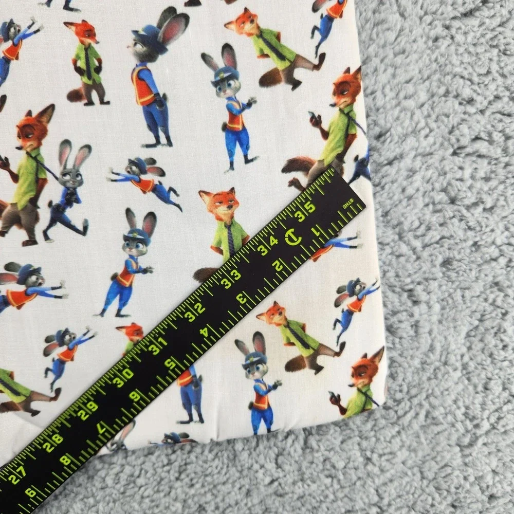 Zootopia Themed Tote Shoulder Bag Judy Hops Nick Wilde Custom Handmade